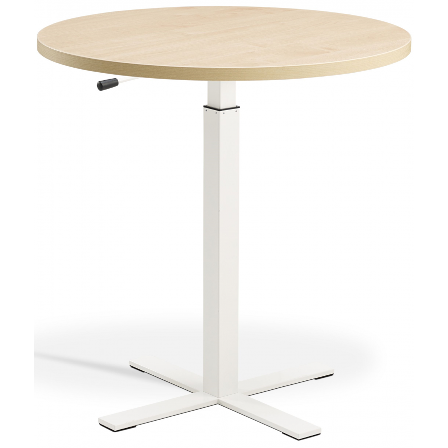 Boost Gas Lift Single Leg Table for Round Tops